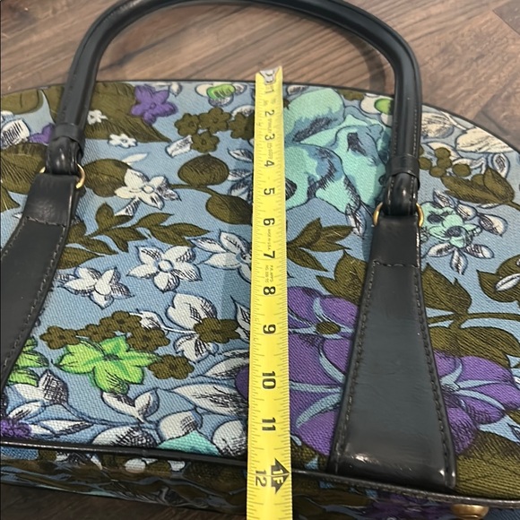 Vintage makeup travel Floral Patterned Women\'s Bag
